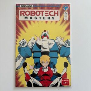 Robotech Masters 11 Comico 1986 Vintage Anime Mecha Comic Book Dana Sterling